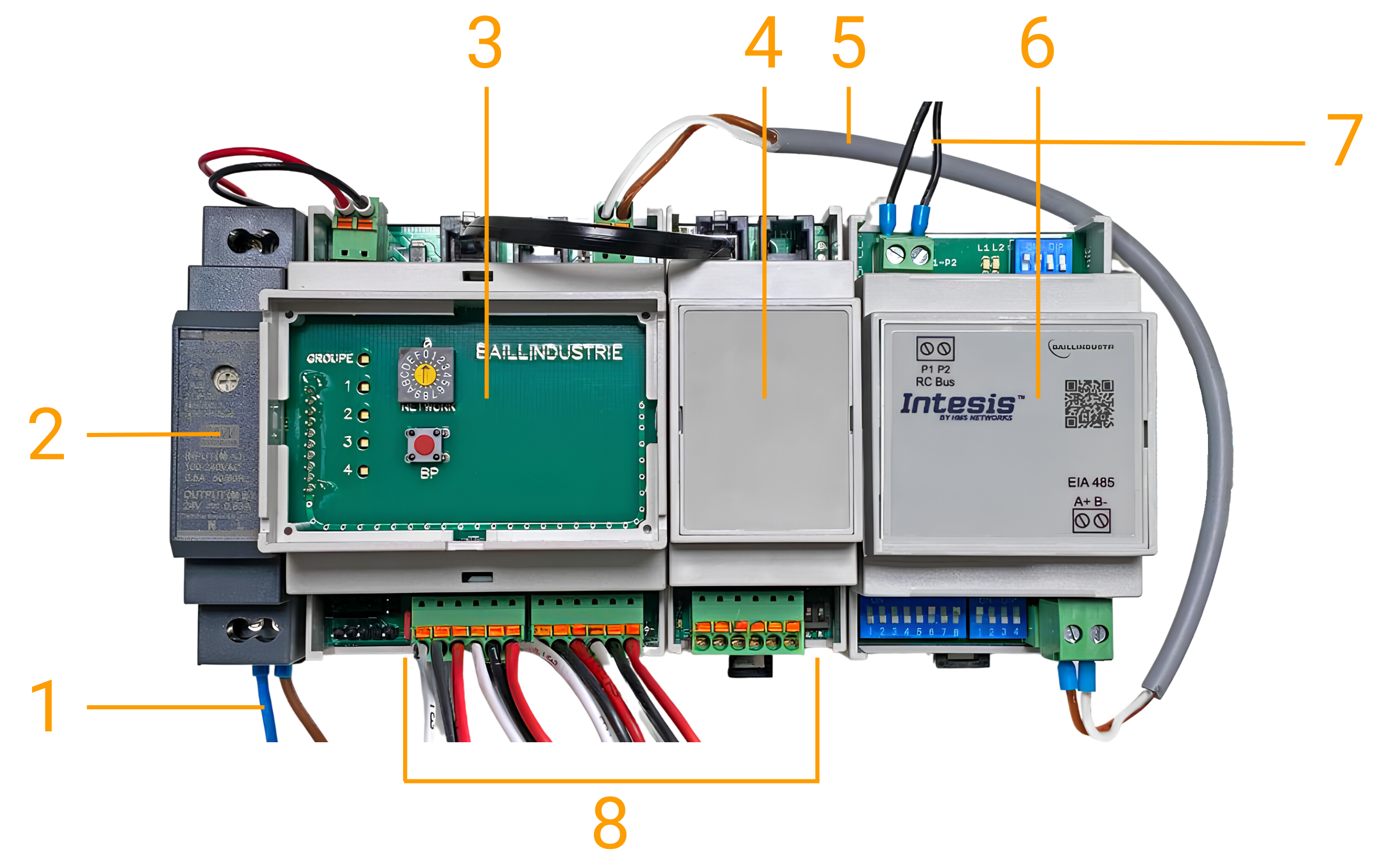 Description du module de régulation principal